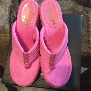 pink heel fashion nova